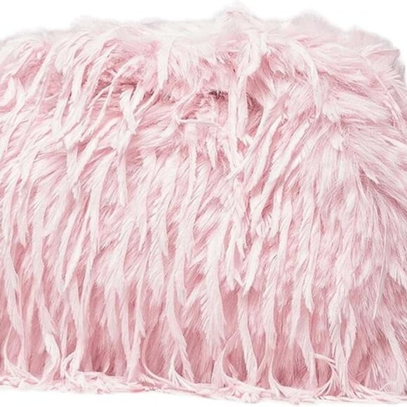 Accessories - Women's Y2K Cloud Plush Clutch Handbag Evening Party Bag